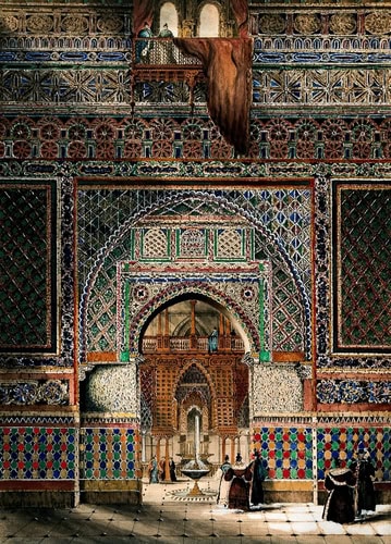 Salon de Embajadores, Real Alcázar, Sevilla